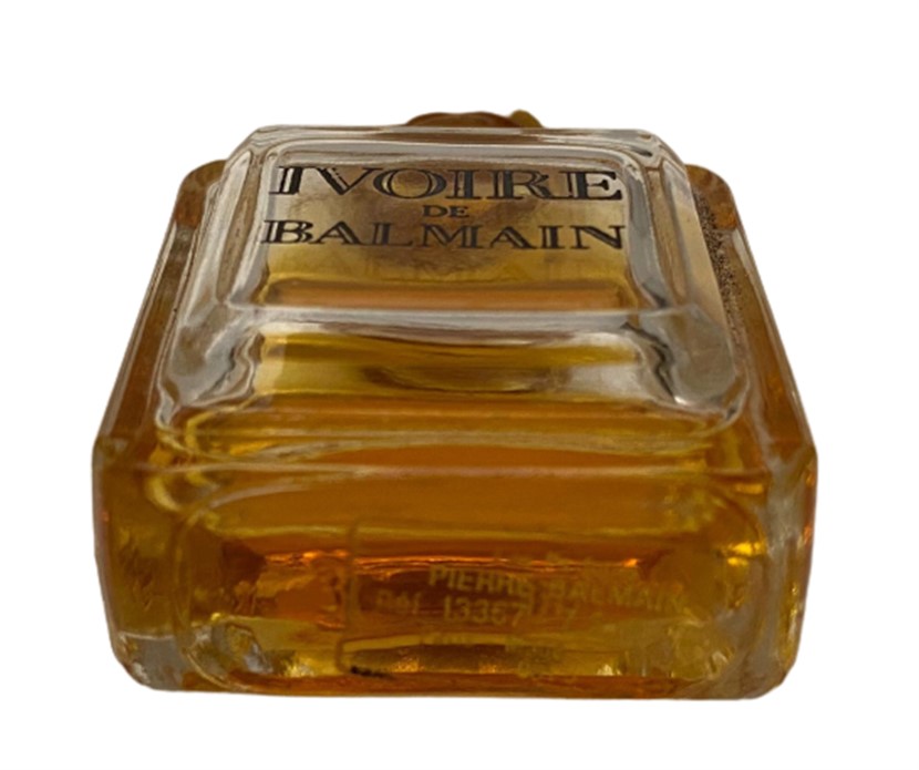 IVOIRE DE BALMAIN 7.5 ML MİNYATÜR PARFÜM KAPAKLI CAM ŞİŞE