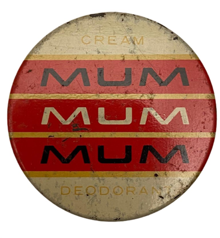 MUM CREAM DEODORANT AÇILMAMIŞ KREM DEODORANT KAPAK  METAL  KASE KISMI CAM