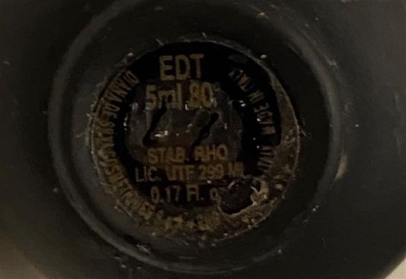 CAM METAL KAPAK VE MEKANİZMA POMPALI SİSTEM EDT 5  ML MİNYATÜR PARFÜM ŞİŞESİ