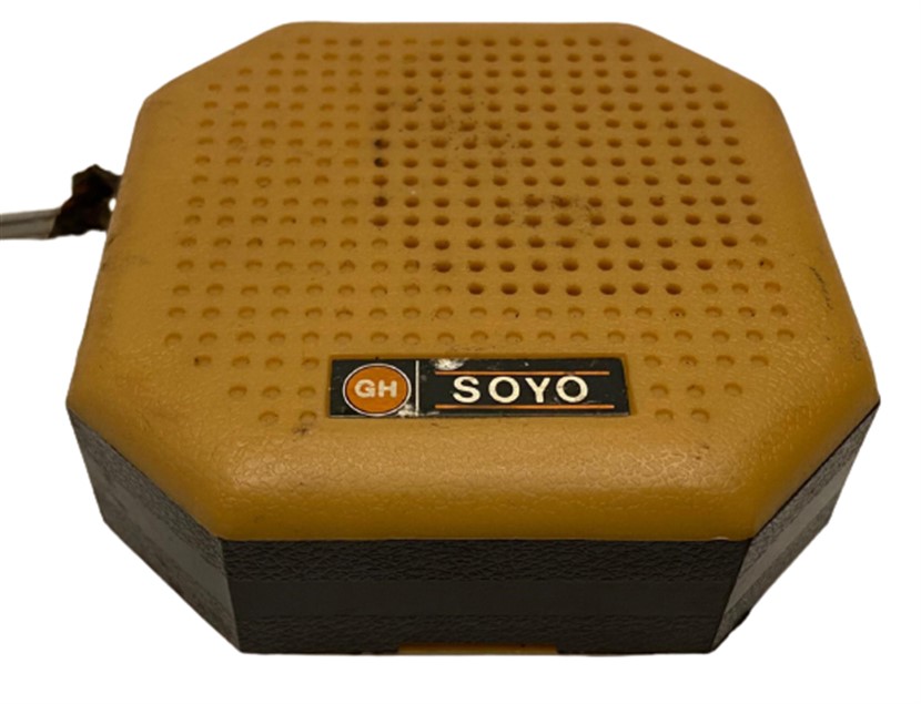 GH SOYO MODEL PE 338 RADIO POCKET TAŞINABİLİR PİLLİ TEK DALGA CEP RADYOSU