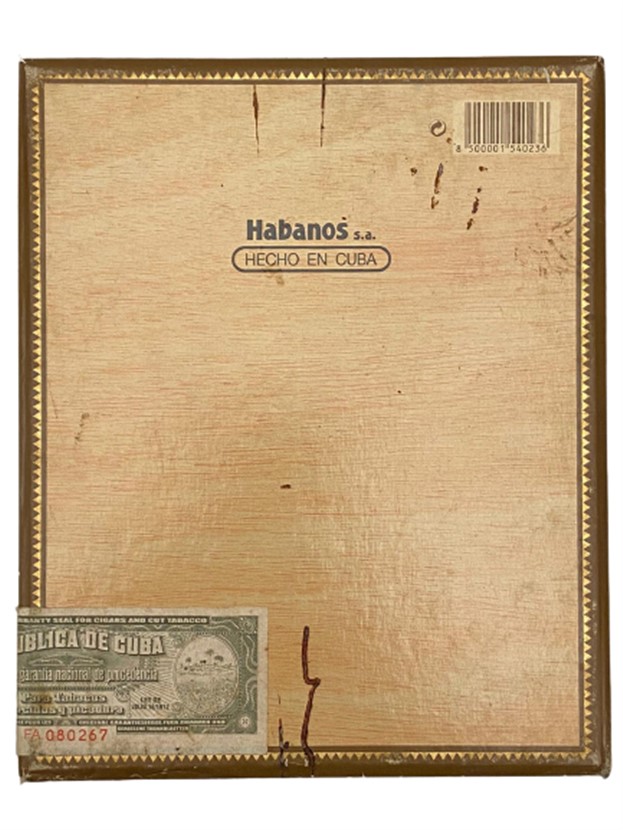 GUATANAMERA KUBA AHŞAP KUTU İCERSİNDE 10 BOŞ SEFFAF PURO SAKLAMA TÜPLU AHŞAP KAPAKLI BOŞ KÜBA PUROSU KUTUSU