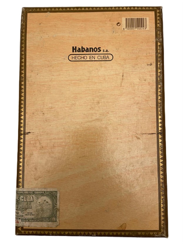 KUBA GUANTANAMERA 12 ADET KAPAKLI SAKLAMA TÜPLÜ  KÜBA AHŞAP PURO KUTUSU