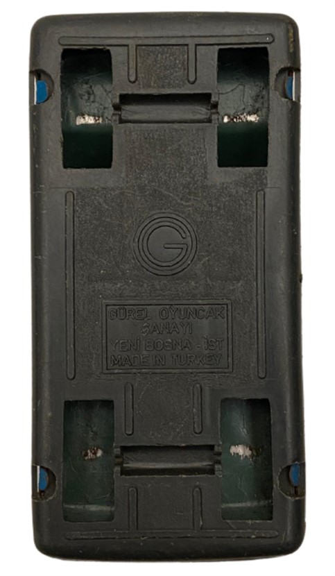 GÜREL TÜRK MALI YERLİ TENEKE OYUNCAK  MAVİ RENKDE TOFAŞ DOĞAN TOTİP TURBO 10 OYUNCAK ARABA