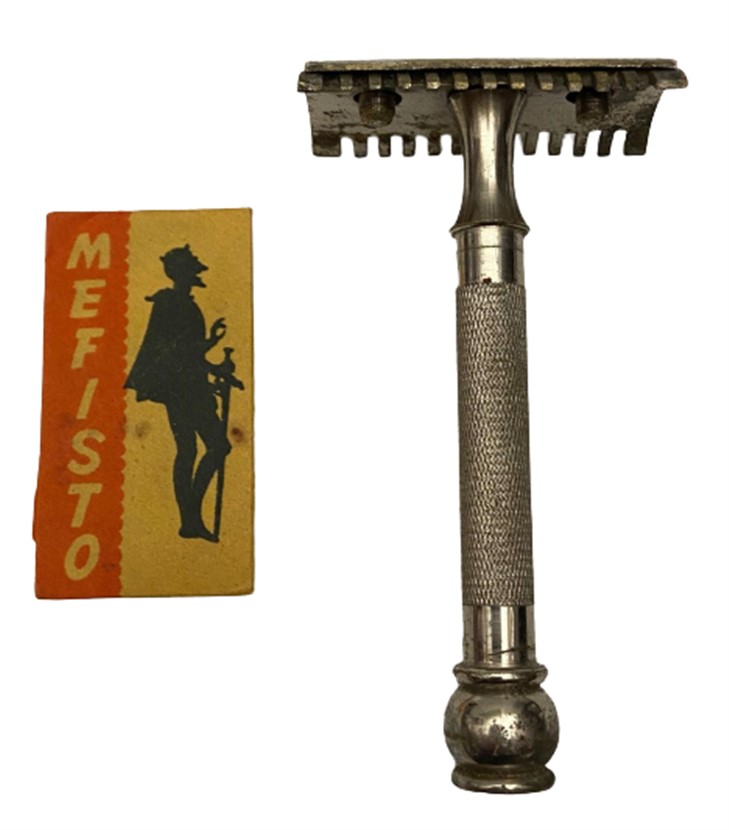 ORİJİNAL KUTUSUNDA GİLETTE MEFISTO JİLETLİ  3 PARÇA SÖKÜP TAKILAM TIRAŞ MAKİNESİ