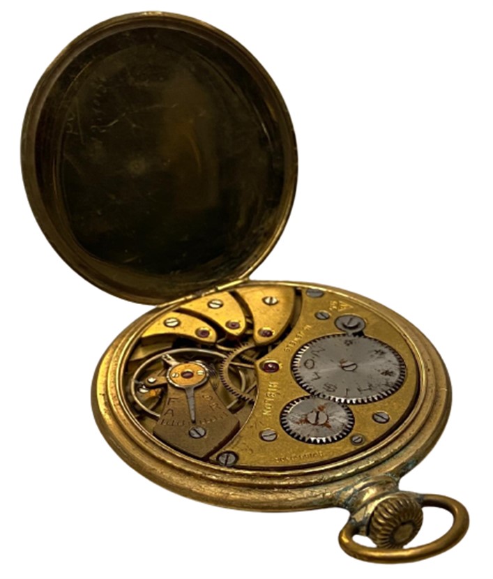 1950 SWISS MADE HISLON 16 JEWELS MEKANİK KURMALI  KÖSTEKLİ SAAT SORUNSUZDUR