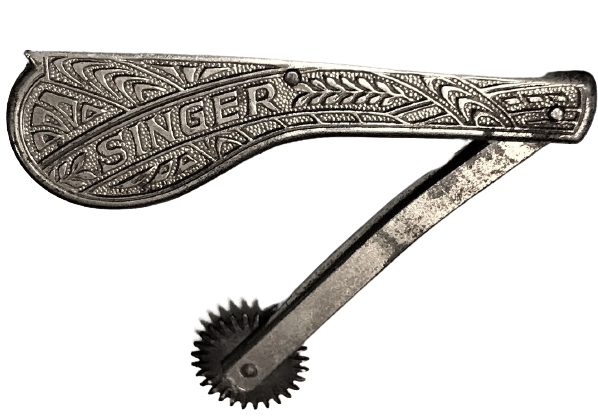 1950 KUMAŞ İŞARET İÇİN KULLANILAN TERZİ İŞARET ÇAKISI CELİK DİŞLİ SINGER 