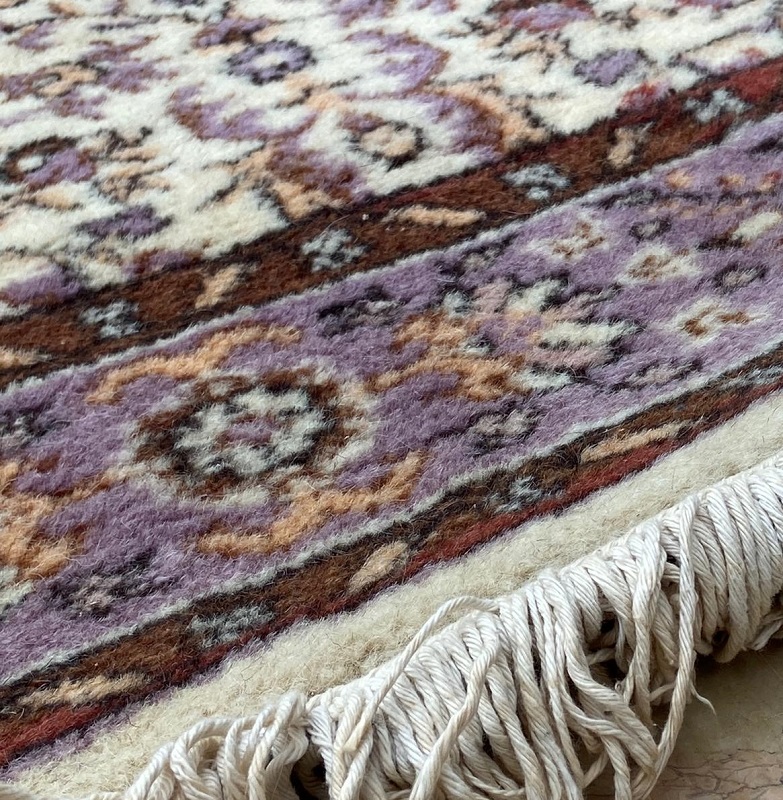 6 METREKARE ISPARTA EL DOKUMA KÖK BOYAMA SAGLIKLI  YÜN HALI  BOYU 280 CM ENİ 175 CM ÖLCÜLERİNDE  