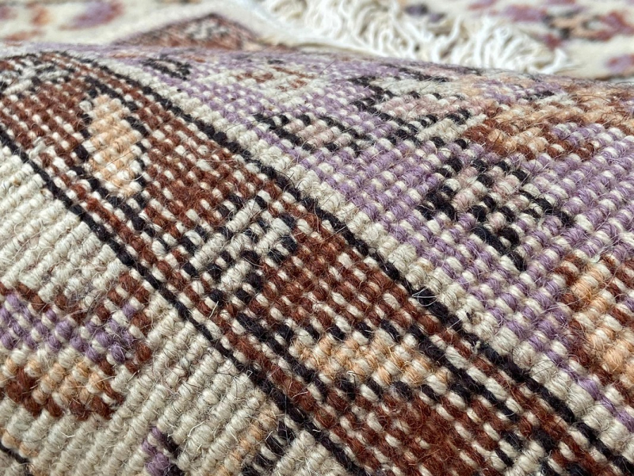 6 METREKARE ISPARTA EL DOKUMA KÖK BOYAMA SAGLIKLI  YÜN HALI  BOYU 280 CM ENİ 175 CM ÖLCÜLERİNDE  