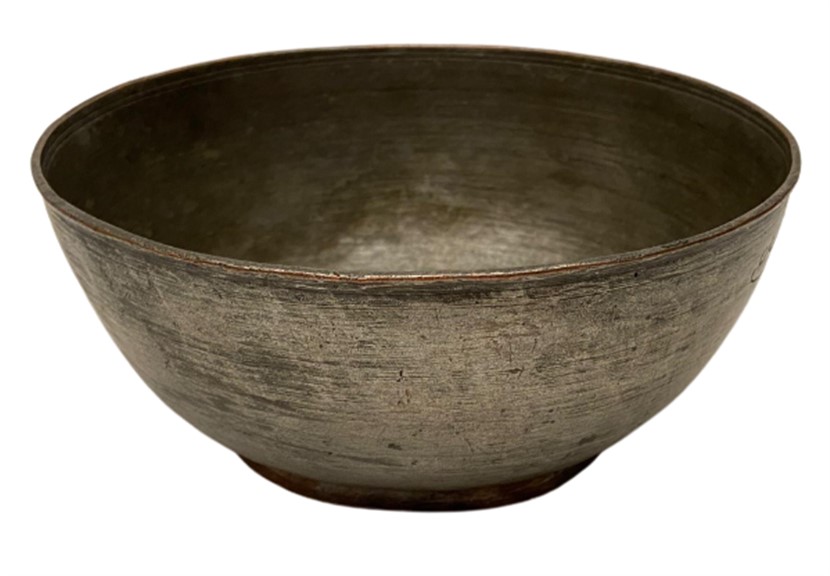 OSMANLI ÜZERİ OSMANLICA MOLLA  ALİ KUM ŞİFALAR OLSUN YAZILI  BAKIR TAS