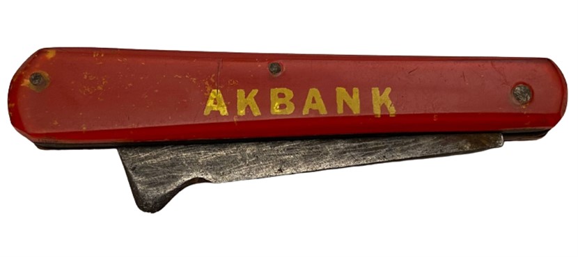 AKBANK LOGO VE REKLAMLI BAG AŞI AĞAÇ BUDAMA AŞI YAPMA ÇAKISI 