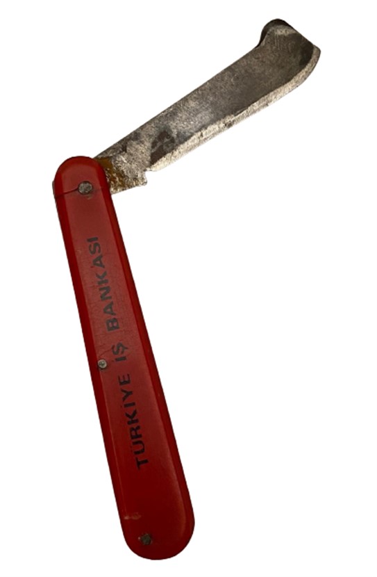 TÜRKİYE İŞ BANKASI LOGO VE REKLAMLI AĞAÇ BUDAMA AŞI YAPMA ÇAKISI