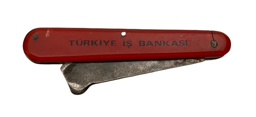 TÜRKİYE İŞ BANKASI LOGO VE REKLAMLI AĞAÇ BUDAMA AŞI YAPMA ÇAKISI