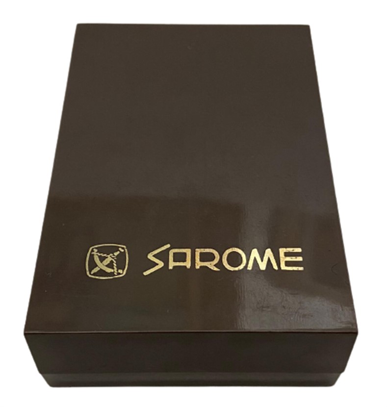 SAROME SP - V, VINTAGE PIEZO ELECTRIC BUTANE GAS LIGHTER ORİJİNAL KUTUSUNDA GAZLI ÇAKMAK