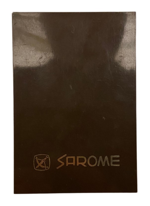 SAROME SP - V, VINTAGE PIEZO ELECTRIC BUTANE GAS LIGHTER ORİJİNAL KUTUSUNDA GAZLI ÇAKMAK