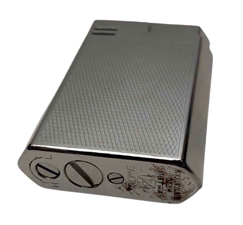 SAROME SP - V, VINTAGE PIEZO ELECTRIC BUTANE GAS LIGHTER ORİJİNAL KUTUSUNDA GAZLI ÇAKMAK