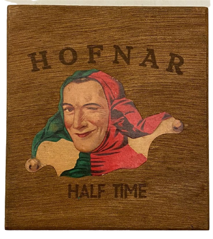 HOFNAR HALF TIME AHŞAP KAPAKLI İÇERSİ BOŞ  PURO KUTUSU