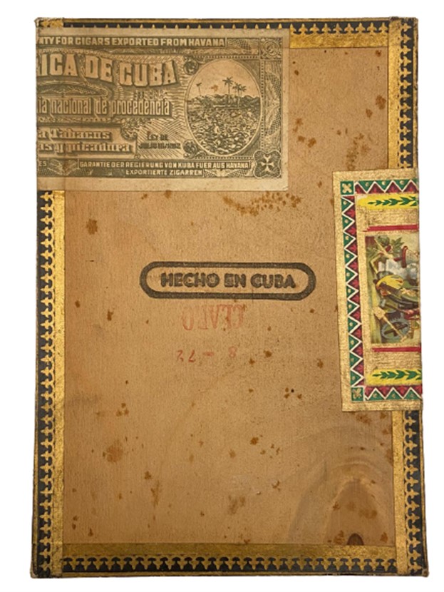 LA CORONO 25 CORONAS CELLO HABANA AHŞAP KÜBA İÇERSİ BOŞ PUROSU KUTUSU