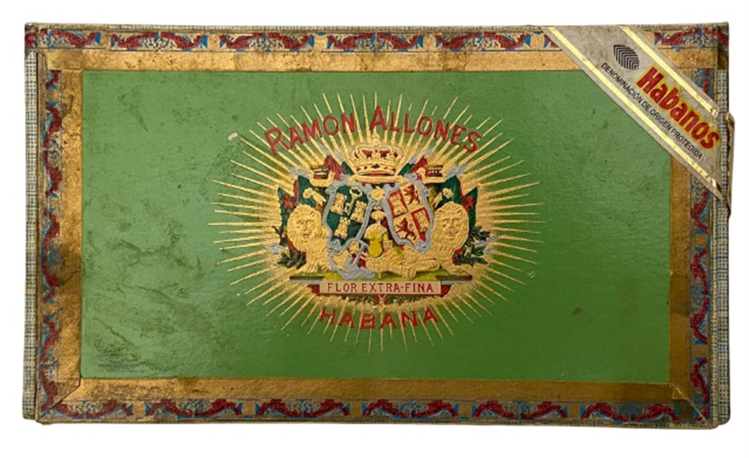 RAMON ALLONES HABANA AHŞAP 25 Lİ KÜBA İÇERSİ BOŞ PUROSU KUTUSU