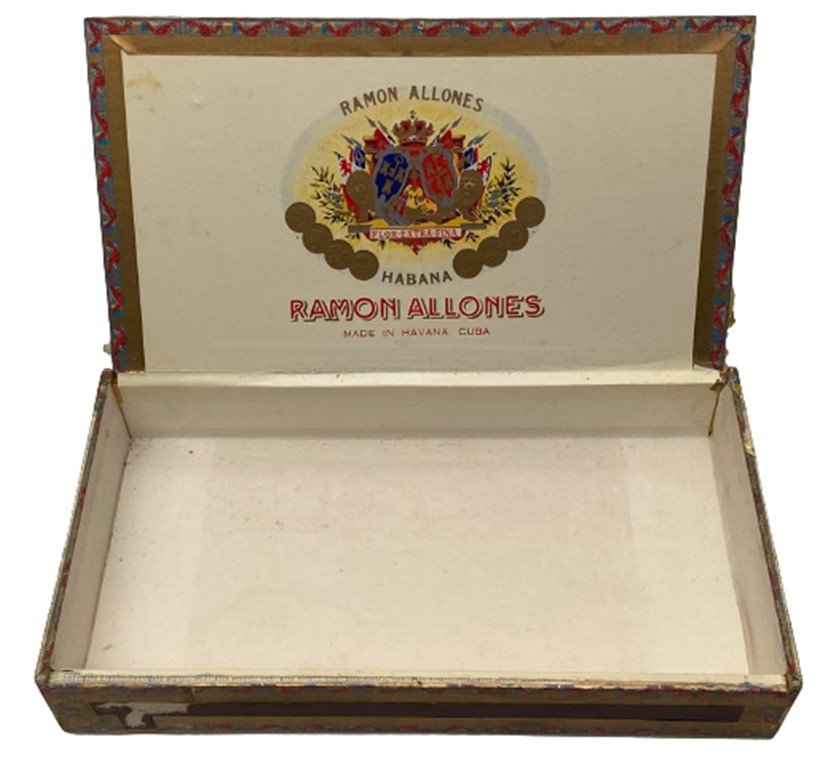RAMON ALLONES HABANA AHŞAP KÜBA İÇERSİ BOŞ PUROSU KUTUSU 