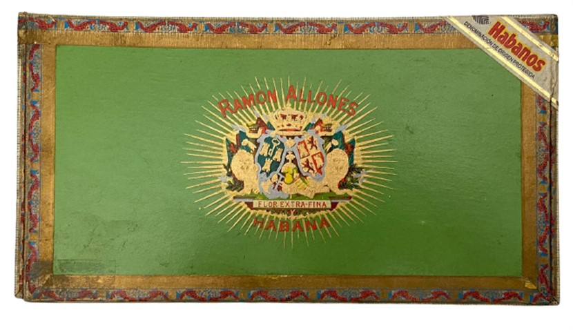 RAMON ALLONES HABANA AHŞAP KÜBA İÇERSİ BOŞ PUROSU KUTUSU 