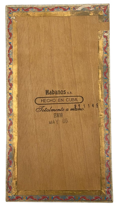 RAMON ALLONES HABANA AHŞAP KÜBA İÇERSİ BOŞ PUROSU KUTUSU 