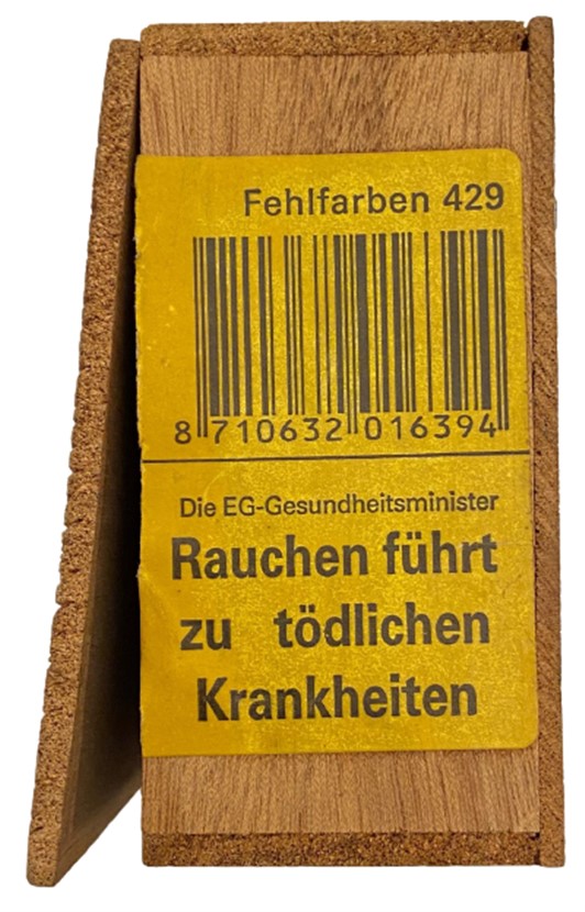 WILLEM II FEHLFARBEN NO.429 100 CIGARILLOS AHŞAP KAPAKLI İÇERSİ BOŞ SİGARA KUTUSU