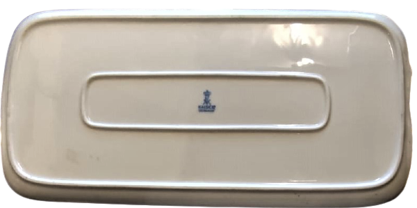 İSA VE HAVARELERİ GERMANY KAISER PORSELEN TEPSİ EL CEKME ALTIN İŞLEME