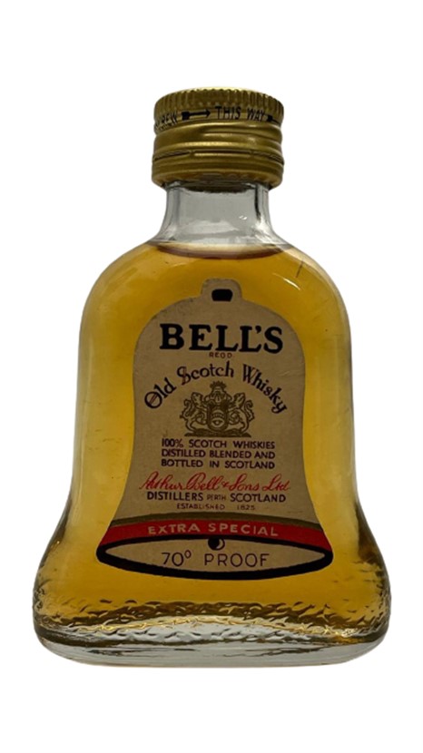 BELL'S OLD SCOTCH WHİSKEY 50 ML MİNYATÜR İÇKİ VİSKİ ŞİŞESİ KAPAGI ACILMAMIŞ DOLU KOLEKSİYON 