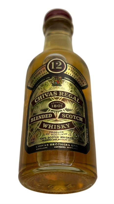 CHIVAS REGAL BLENDED SCOTCH WHISKEY 50 ML MİNYATÜR İÇKİ VİSKİ ŞİŞESİ KAPAGI ACILMAMIŞ DOLU KOLEKSİYON 