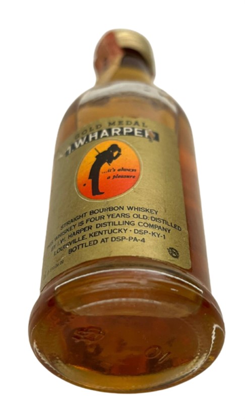I.W. HARPER STRAIGHT BOURBON WHISKEY 50 ML MİNYATÜR İÇKİ VİSKİ ŞİŞESİ KAPAGI ACILMAMIŞ DOLU KOLEKSİYON 