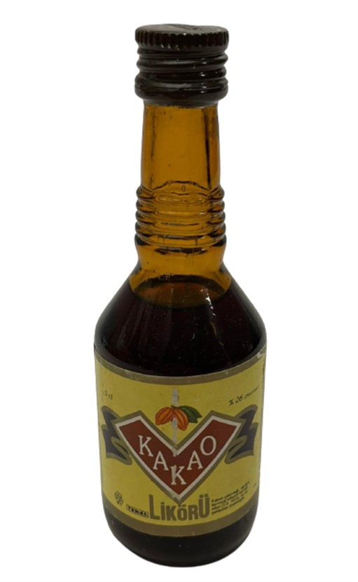 TEKEL KAKAO LİKÖRİ 50 ML MİNYATÜR İÇKİ LİKÖR ŞİŞESİ KAPAGI ACILMAMIŞ DOLU KOLEKSİYON 