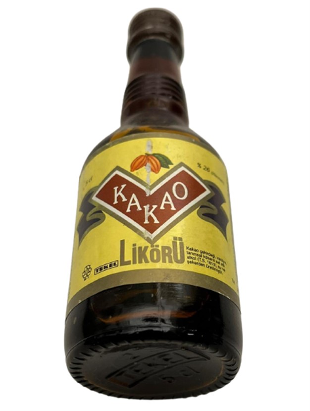 TEKEL KAKAO LİKÖRİ 50 ML MİNYATÜR İÇKİ LİKÖR ŞİŞESİ KAPAGI ACILMAMIŞ DOLU KOLEKSİYON 