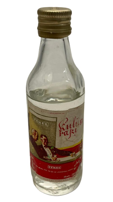 TEKEL KULÜP RAKI 50 ML MİNYATÜR İÇKİ RAKI ŞİŞESİ KAPAGI ACILMAMIŞ DOLU KOLEKSİYON 