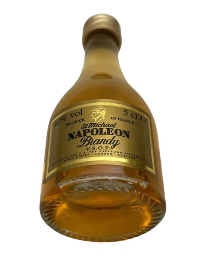FRANCE ST MİCHAEL NAPOLEON BRANDY 50 ML MİNYATÜR İÇKİ BRANDY ŞİŞESİ KAPAGI ACILMAMIŞ DOLU KOLEKSİYON