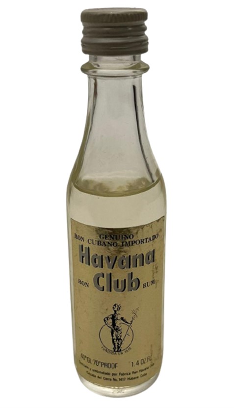 HAVANA CLUB 40 ML MİNYATÜR İÇKİ ROM ŞİŞESİ KAPAGI ACILMAMIŞ DOLU KOLEKSİYON 