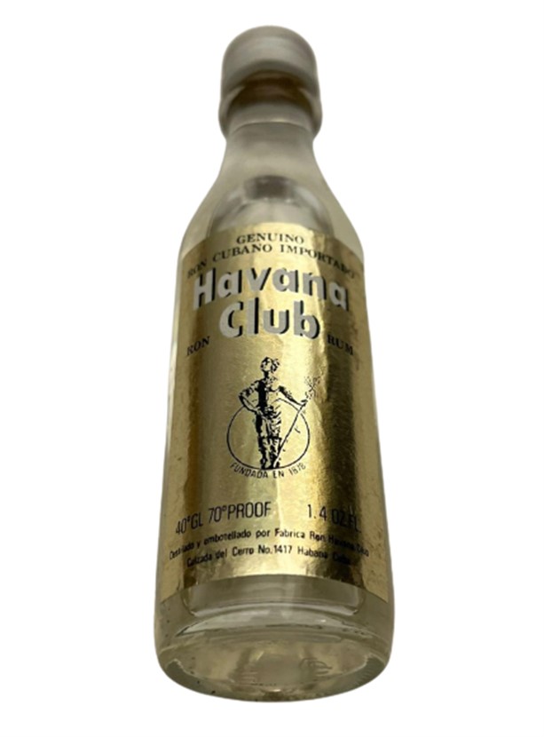 HAVANA CLUB 40 ML MİNYATÜR İÇKİ ROM ŞİŞESİ KAPAGI ACILMAMIŞ DOLU KOLEKSİYON 