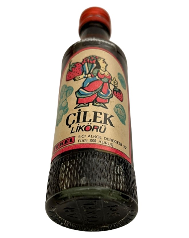 TEKEL ÇİLEK LİKÖRÜ 50 ML MİNYATÜR İÇKİ LİKÖR ŞİŞESİ KAPAGI ACILMAMIŞ DOLU KOLEKSİYON 
