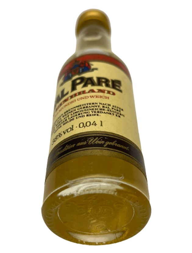 BAL PARE WEINBRAND 40 ML MİNYATÜR İÇKİ LİKÖR ŞİŞESİ KAPAGI ACILMAMIŞ DOLU KOLEKSİYON 