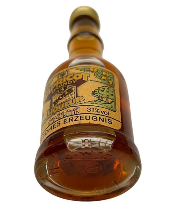 BOLS APRICOT LIQUEUR BRANDY 40 ML MİNYATÜR İÇKİ LİKÖR ŞİŞESİ KAPAGI ACILMAMIŞ DOLU KOLEKSİYON 