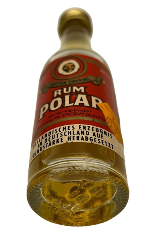 ECHTER ÜBERSEE RUM POLAR 40 ML MİNYATÜR İÇKİ ROM ŞİŞESİ KAPAGI ACILMAMIŞ DOLU KOLEKSİYON 