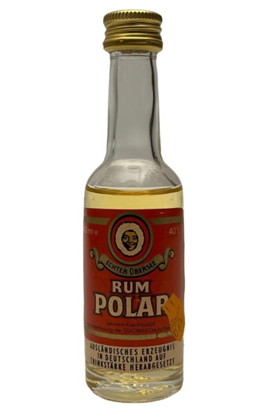 ECHTER ÜBERSEE RUM POLAR 40 ML MİNYATÜR İÇKİ ROM ŞİŞESİ KAPAGI ACILMAMIŞ DOLU KOLEKSİYON 
