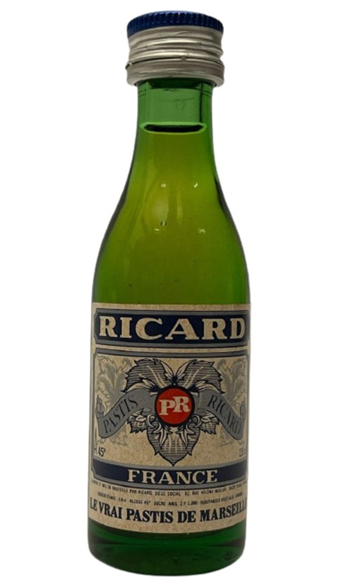 FRANCE RICARD 30 ML MİNYATÜR İÇKİ LİKÖR ŞİŞESİ KAPAGI ACILMAMIŞ DOLU KOLEKSİYON 
