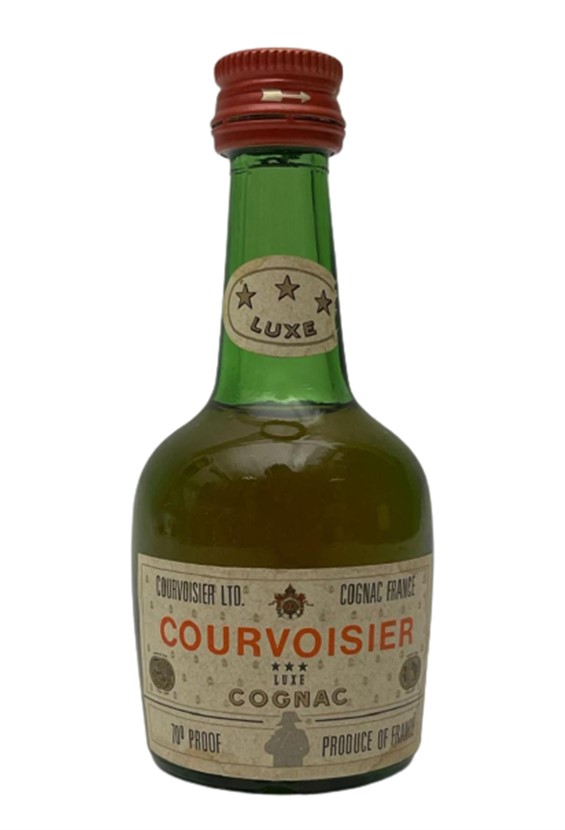 LUXE COURVOISER COGNAC 50 ML MİNYATÜR İÇKİ KONYAK ŞİŞESİ KAPAGI ACILMAMIŞ DOLU KOLEKSİYON 