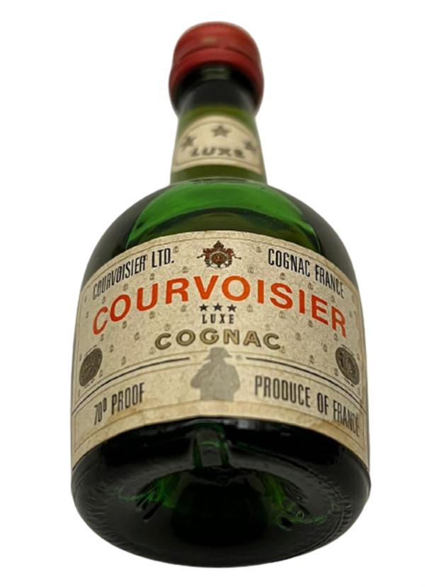 LUXE COURVOISER COGNAC 50 ML MİNYATÜR İÇKİ KONYAK ŞİŞESİ KAPAGI ACILMAMIŞ DOLU KOLEKSİYON 