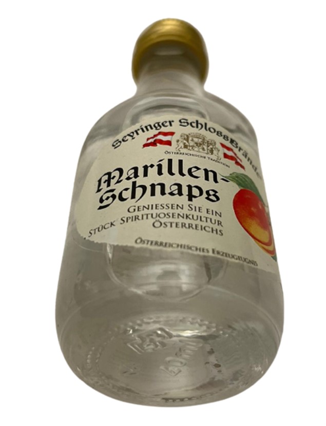 MARİLLEN SCHNAPS 40 ML MİNYATÜR BRENDİ İÇKİ  ŞİŞESİ KAPAGI ACILMAMIŞ DOLU KOLEKSİYON 