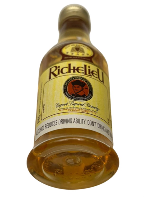RİCHELİEU EXPERT LİQUEUR BRANDY 50 ML MİNYATÜR İÇKİ BİRENDİ PLASTİK ŞİŞE KAPAGI ACILMAMIŞ DOLU KOLEKSİYON 