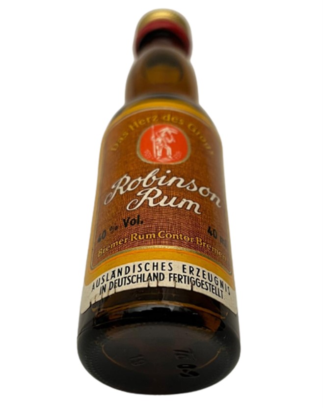 ROBİNSON RUM 40 ML MİNYATÜR İÇKİ ROM ŞİŞESİ KAPAGI ACILMAMIŞ DOLU KOLEKSİYON 