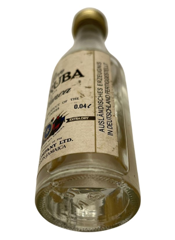 RON CORUBA BLANCA 40 ML MİNYATÜR İÇKİ ROM ŞİŞESİ KAPAGI ACILMAMIŞ DOLU KOLEKSİYON 