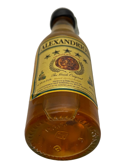 ALEXANDRION THE GREEK ORİGİNAL 50 ML MİNYATÜR İÇKİ LİKÖR ŞİŞESİ KAPAGI ACILMAMIŞ DOLU KOLEKSİYON 