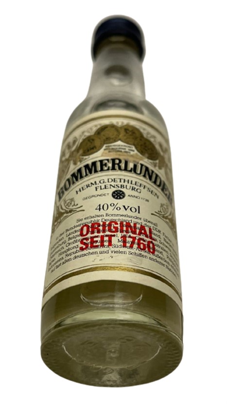 BOMMERLUNDER AQUAVİT SEIT 1760 40 ML MİNYATÜR İÇKİ LİKÖR ŞİŞESİ KAPAGI ACILMAMIŞ DOLU KOLEKSİYON 